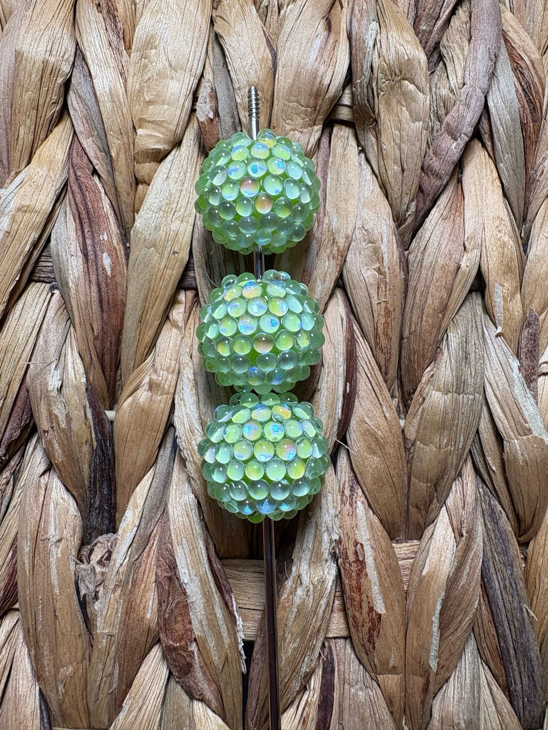 Light Green UV Rhinestone 20mm