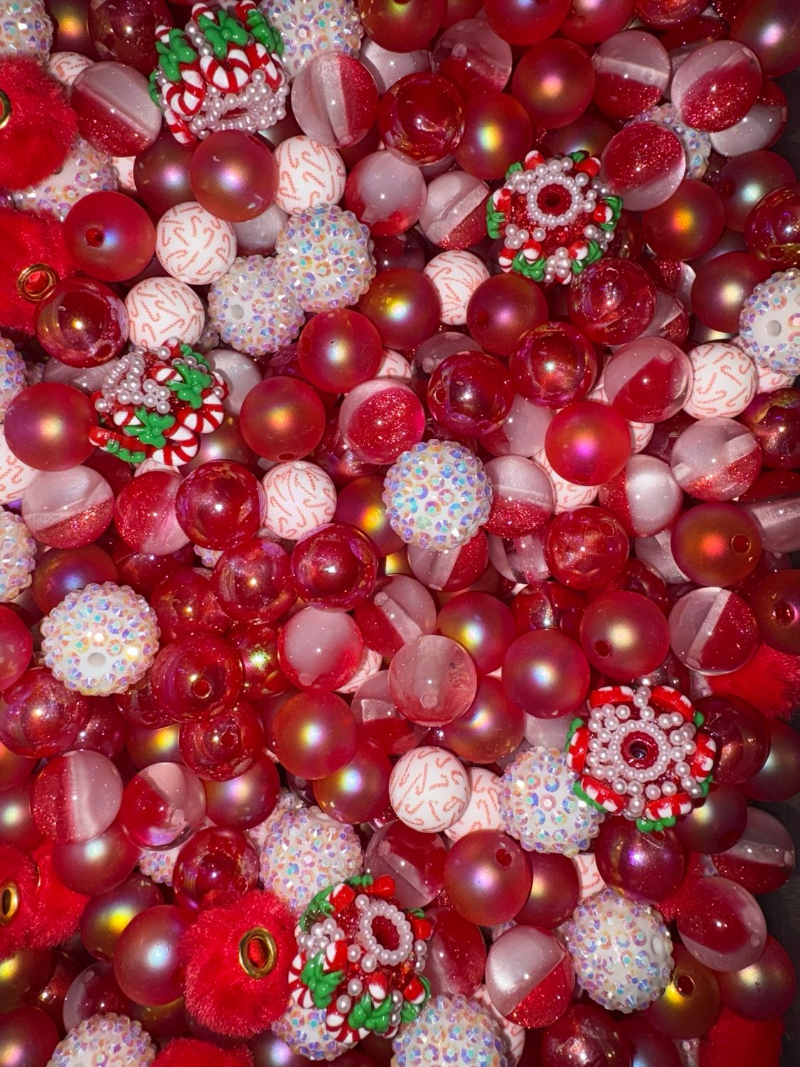 Candy Cane Bead Scoop