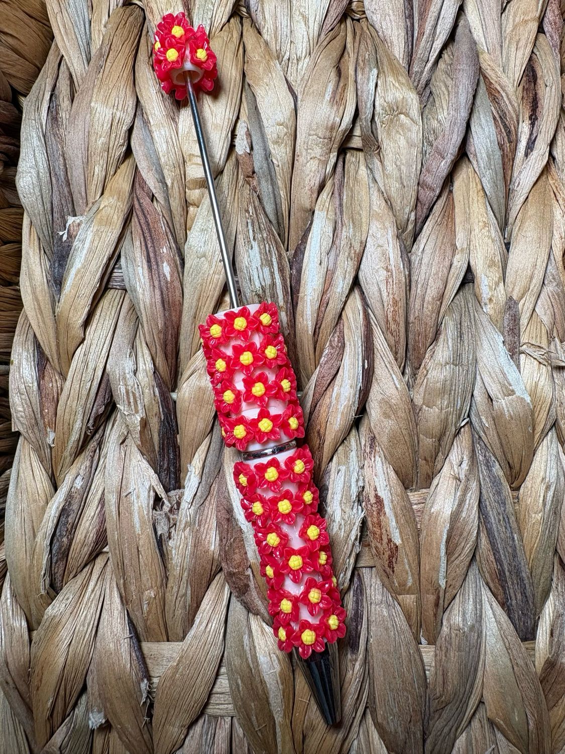 Red Flower Pen