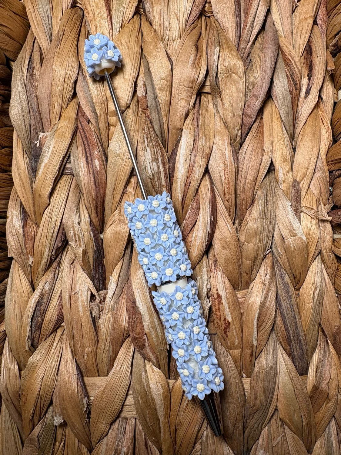 Blue Flower Pen