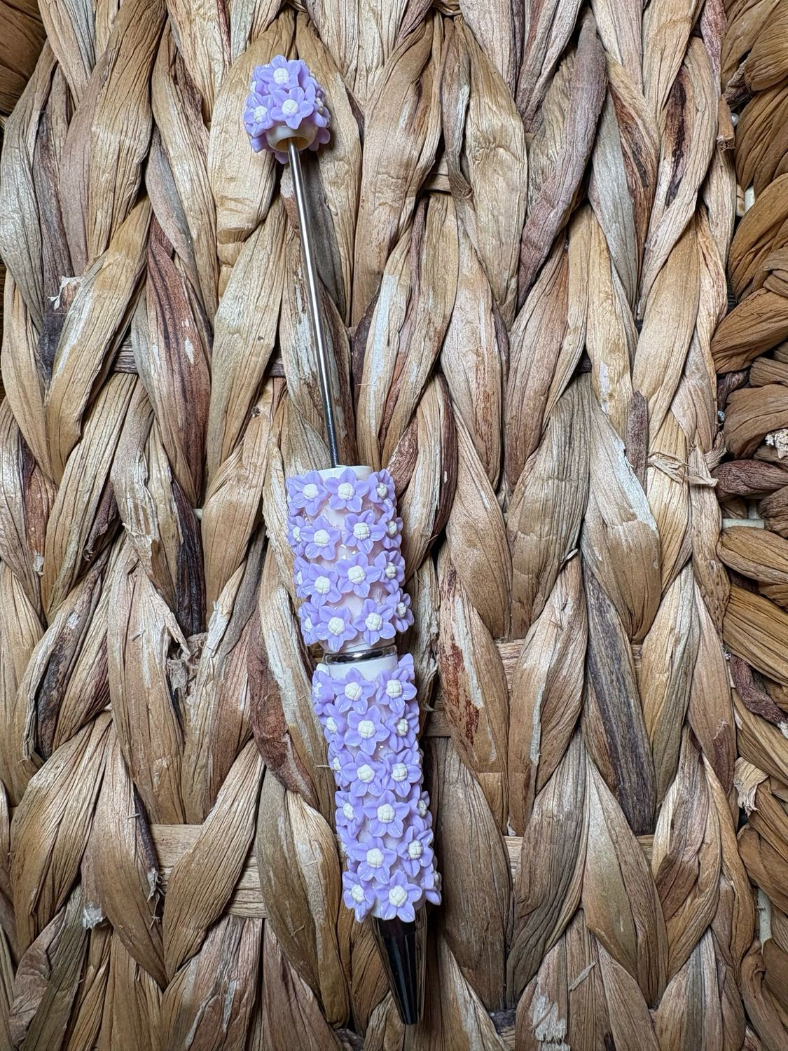 Purple Flower Pen