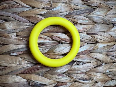 Yellow Silicone Ring