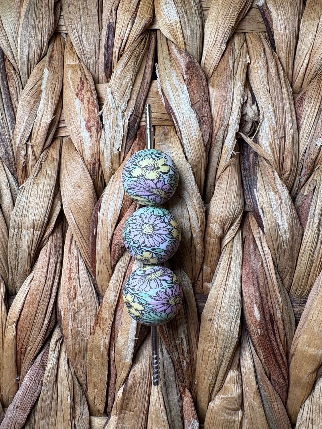 15mm Flower Silicone Beads