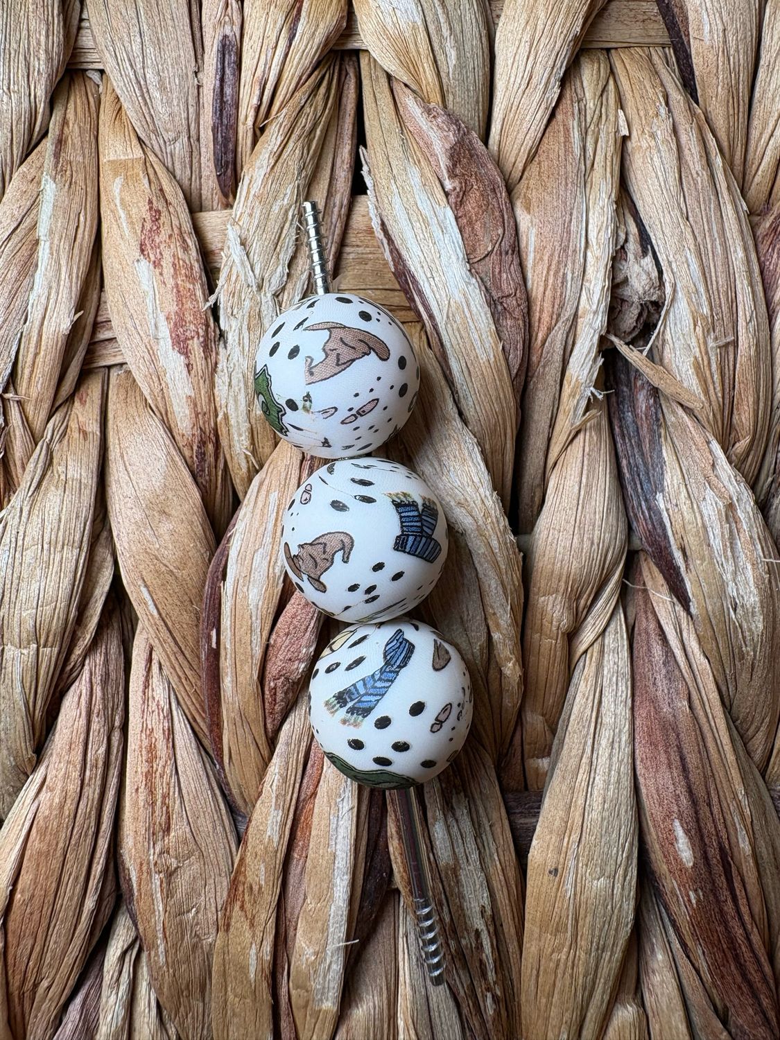 15mm Harry Potter Silicone Beads