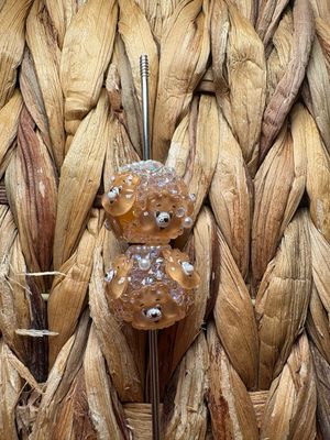 Brown CBear Sugar Bead