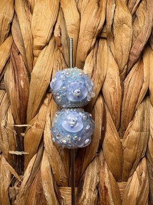 Blue CBear Sugar Bead