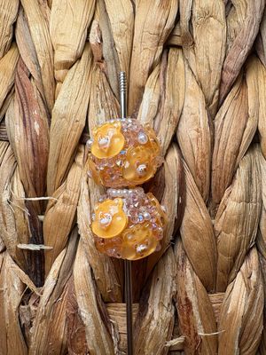 Orange CBear Sugar Bead