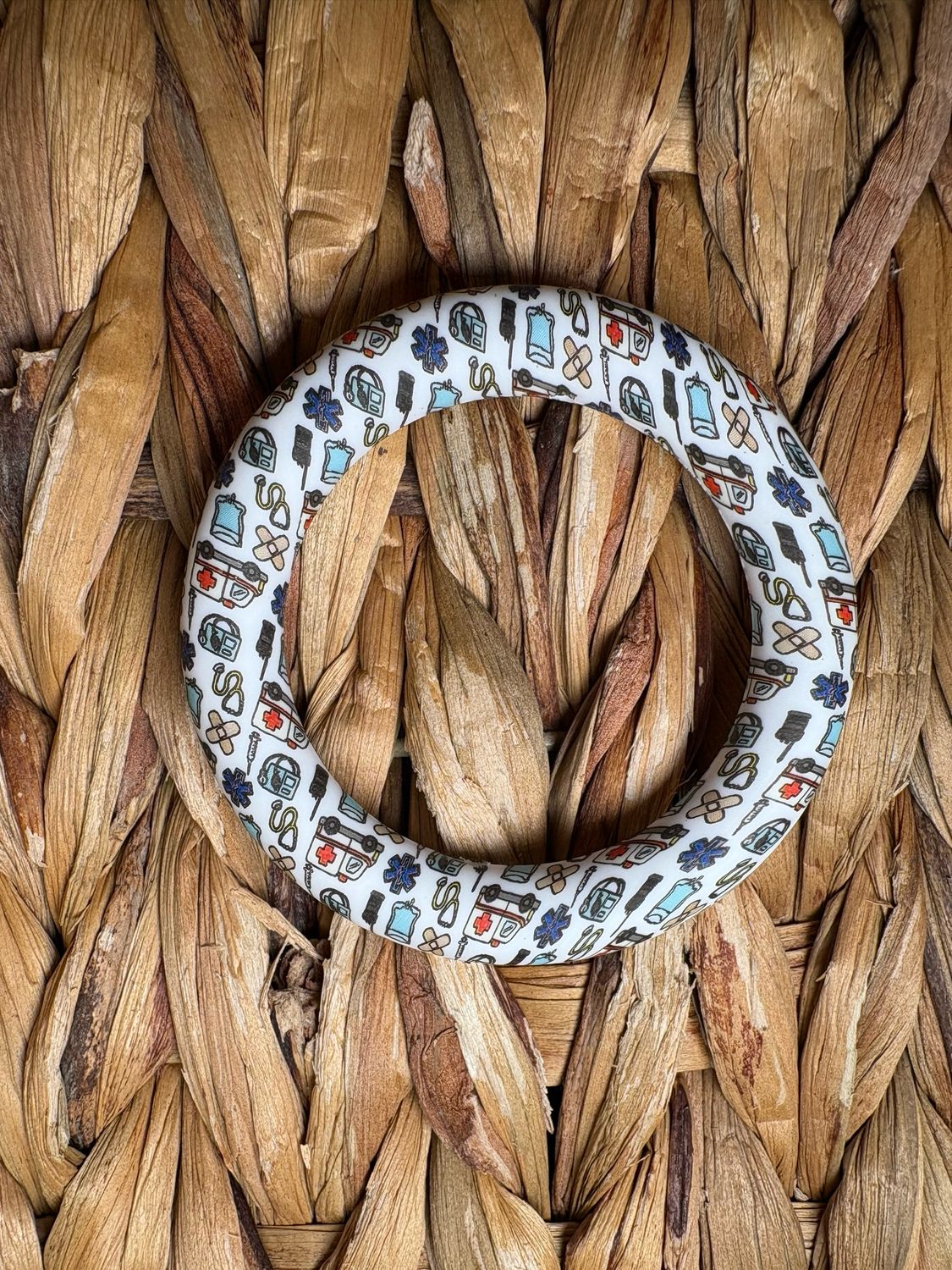 Medical (White) Silicone Ring