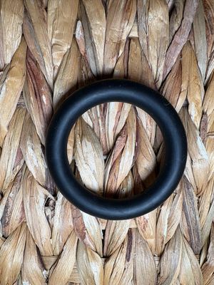 Black Silicone Ring