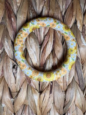 Flower (Yellow) Silicone Ring