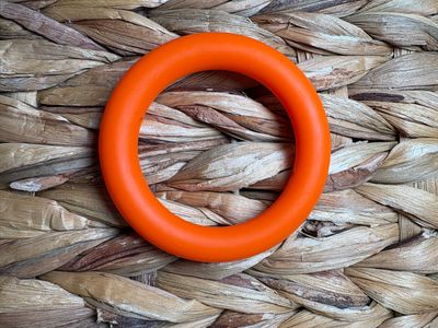 Orange Silicone Ring