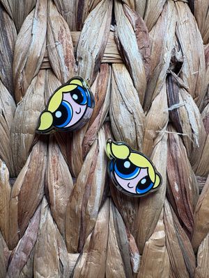 Blue PPG Acrylic Bead