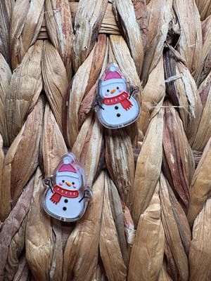 Snowman Acrylic Bead