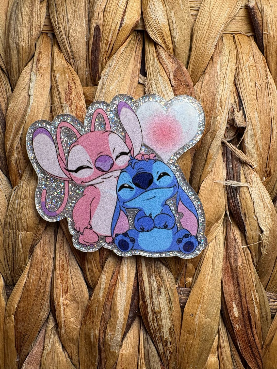 Blue guy and Friend Acrylic Flatback