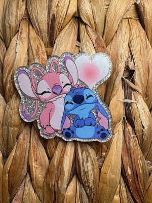 Blue guy and Friend Acrylic Flatback