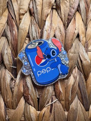 Blue Guy Soda Acrylic Flatback