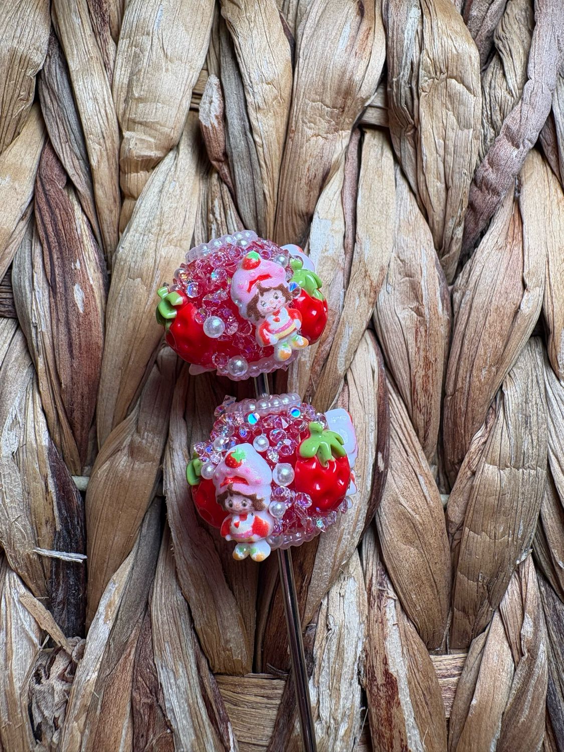 Strawberry Girl Sugar Bead