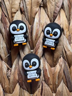 Penguin- I Love You 3d Focal