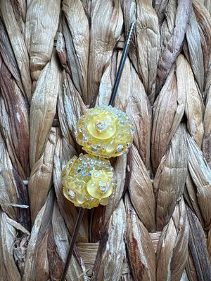 Yellow CBear Sugar Bead