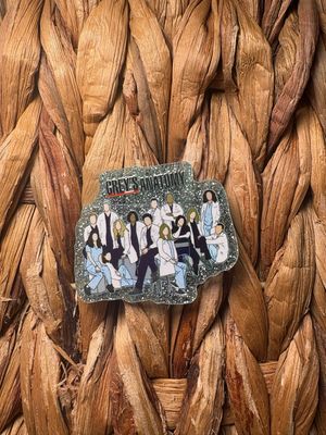 Greys Acrylic Flatback