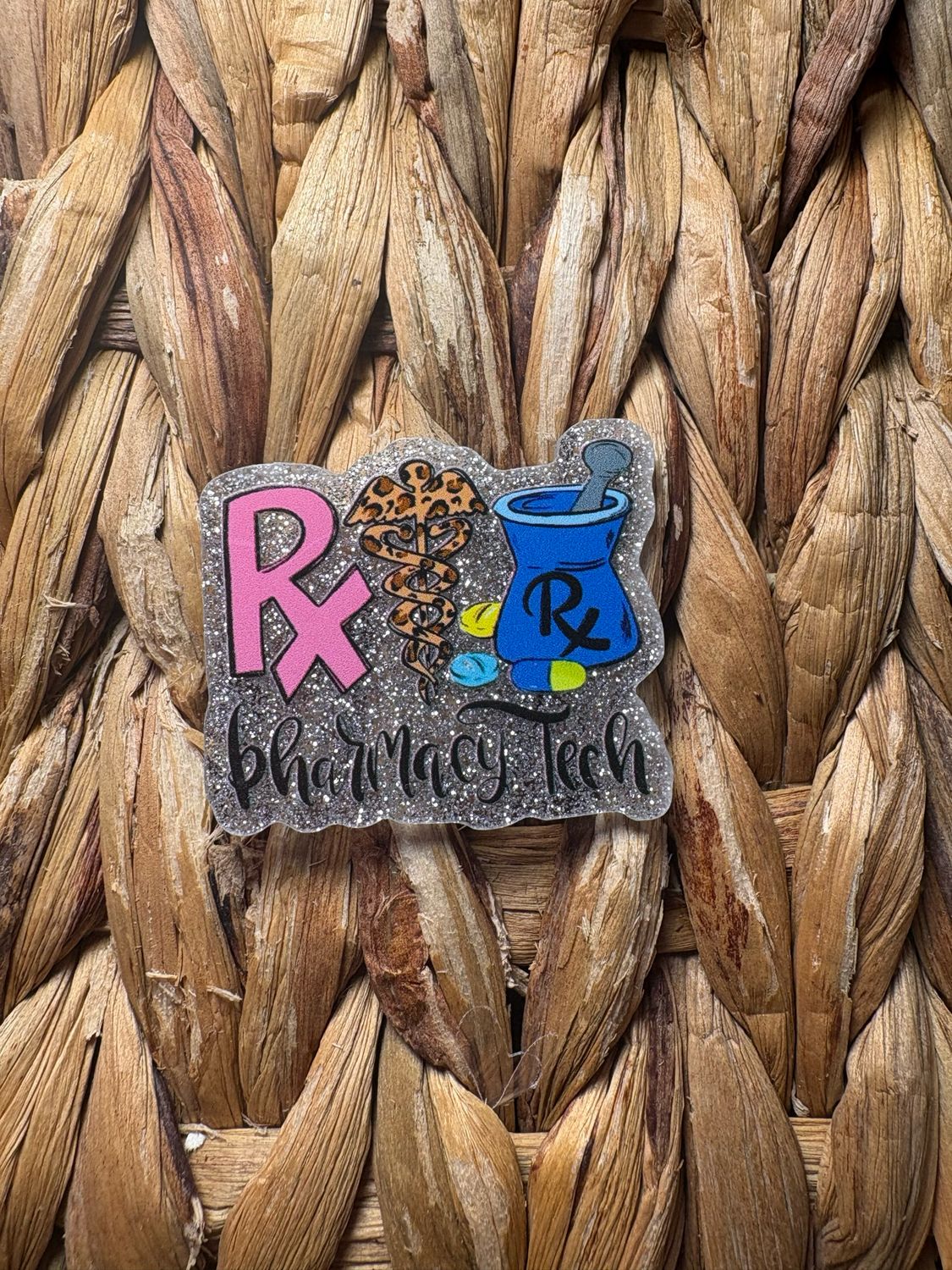 Pharmacy Tech Acrylic Flatback