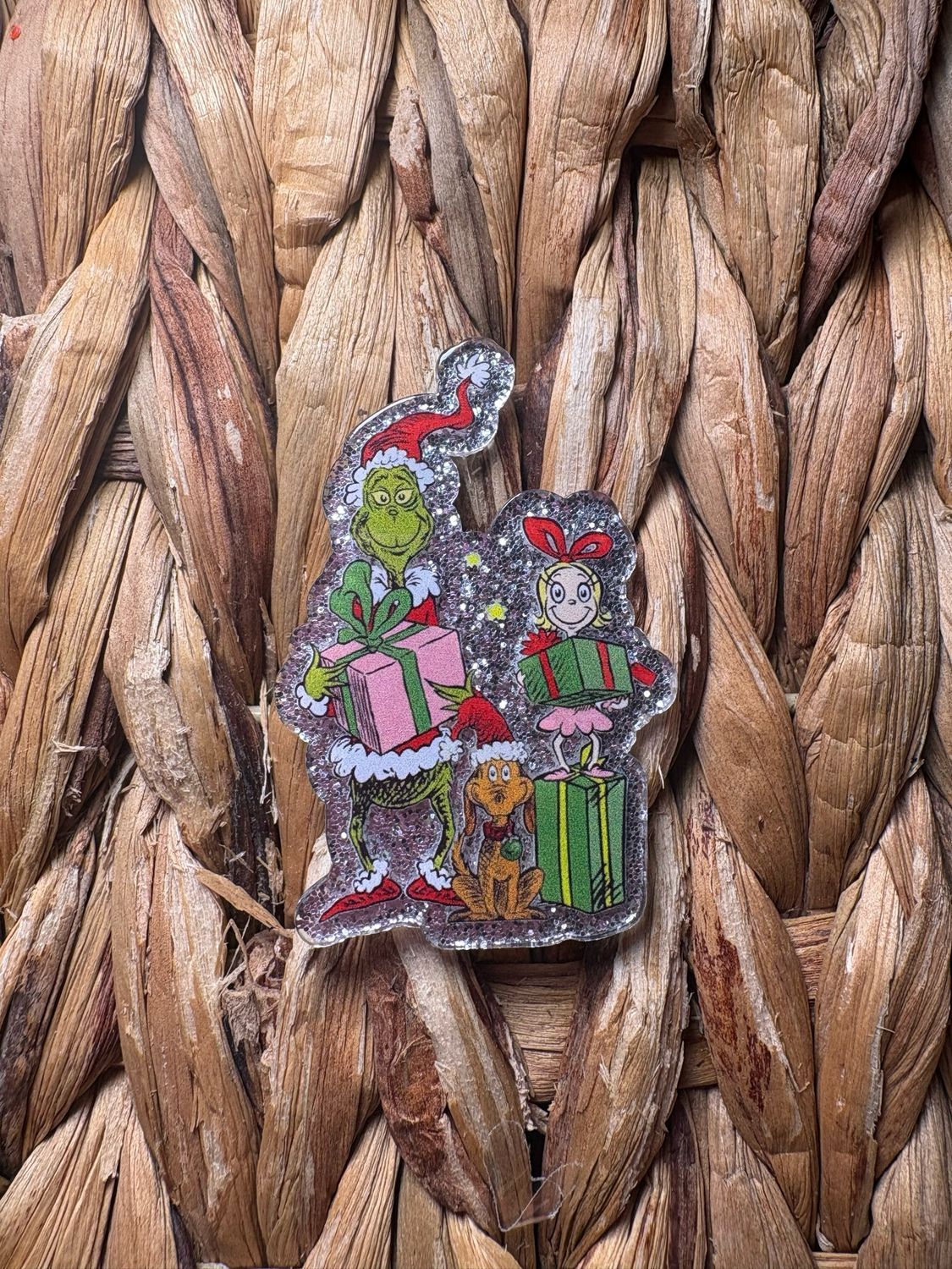 Green Guy &amp; Friends Acrylic Flatback