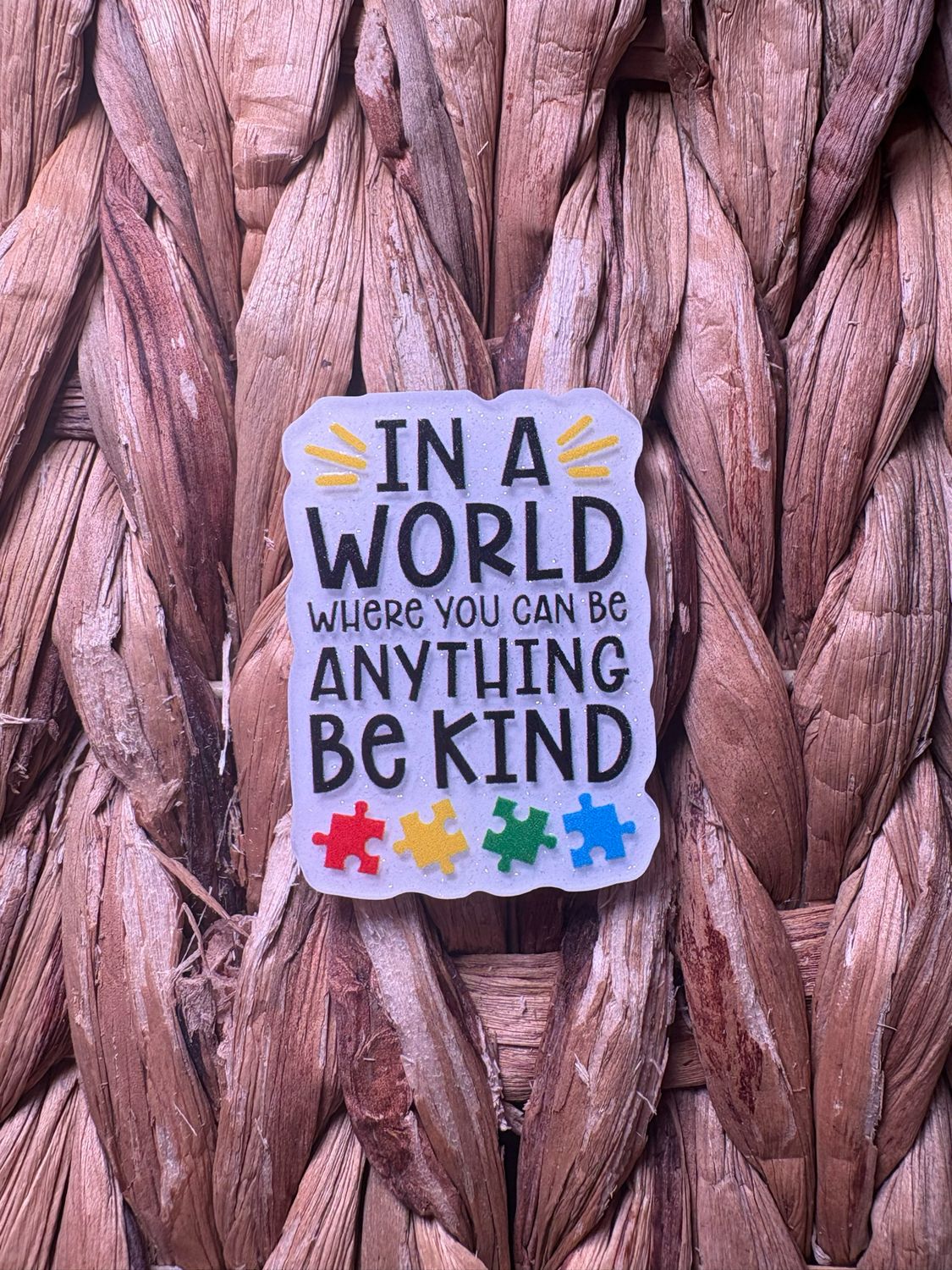 Be Kind Acrylic Flatback