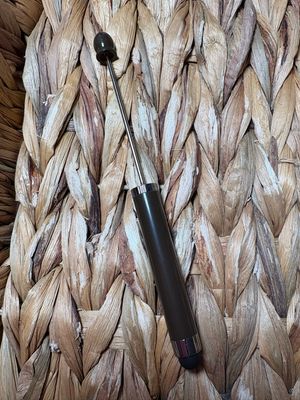 Brown 2-1 Beadable Stylus Pen 