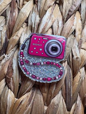 Camera Acrylic Flatback