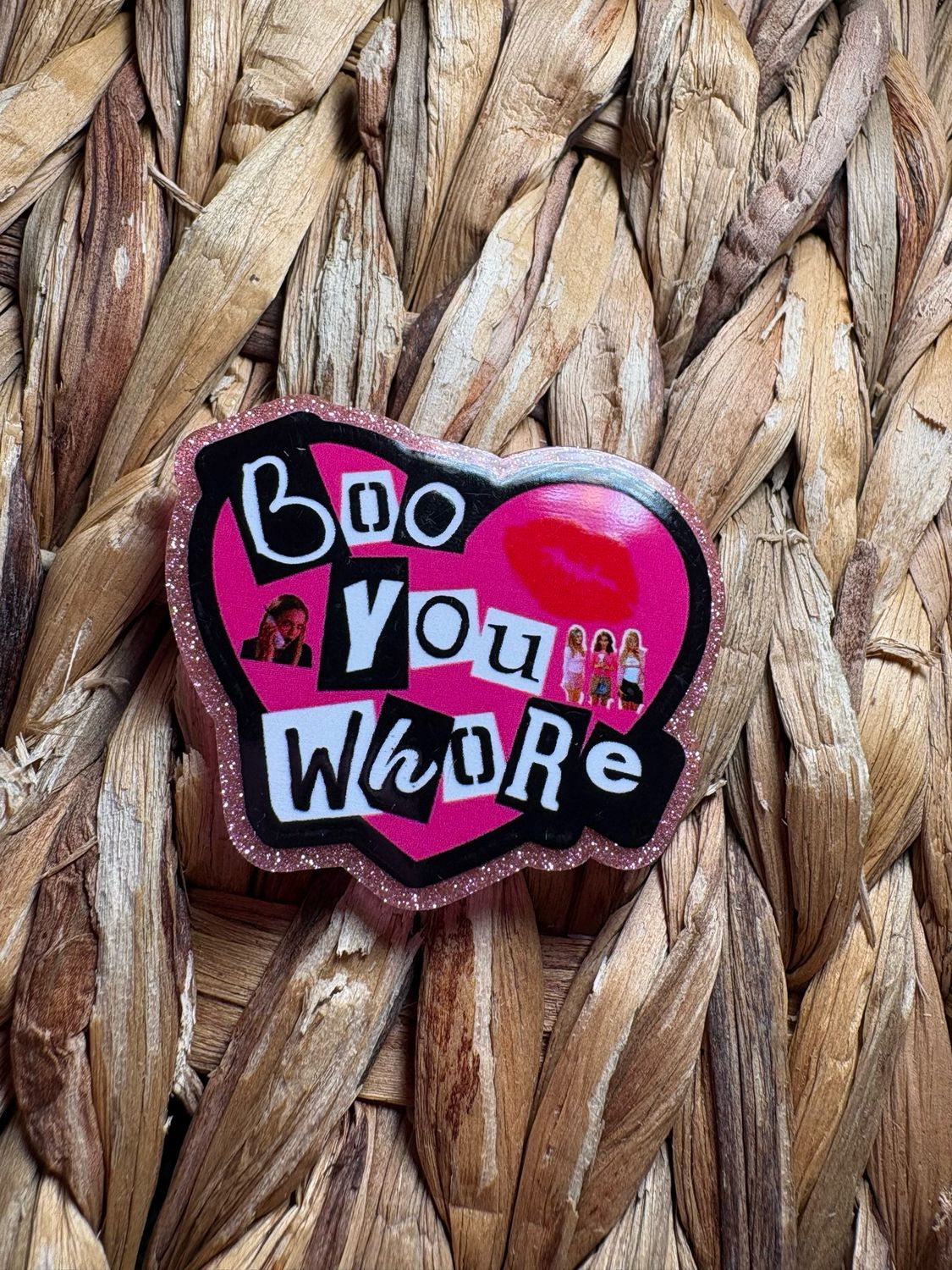 Boo You Acrylic Flatback