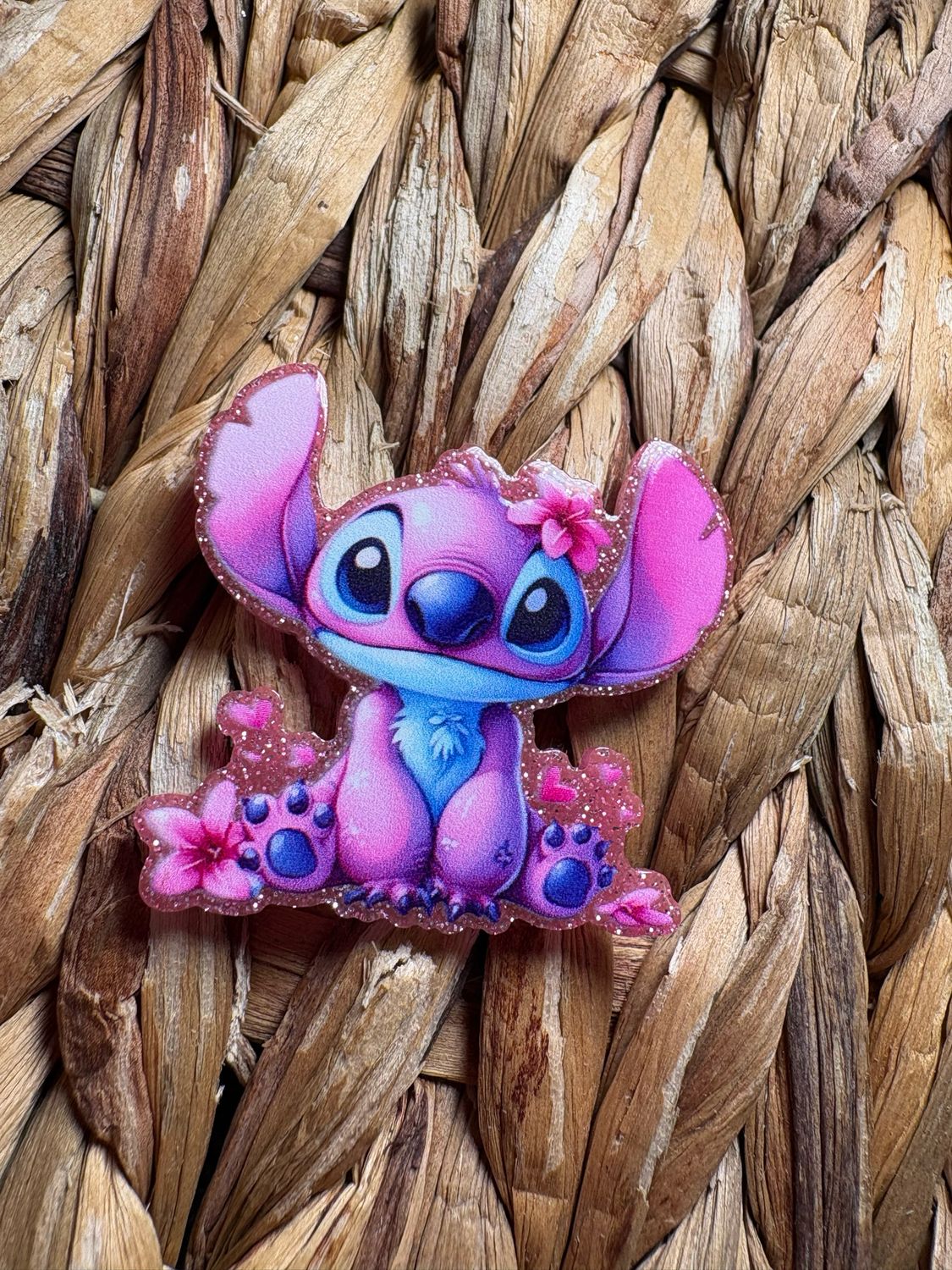 Pink Alien Acrylic Flatback