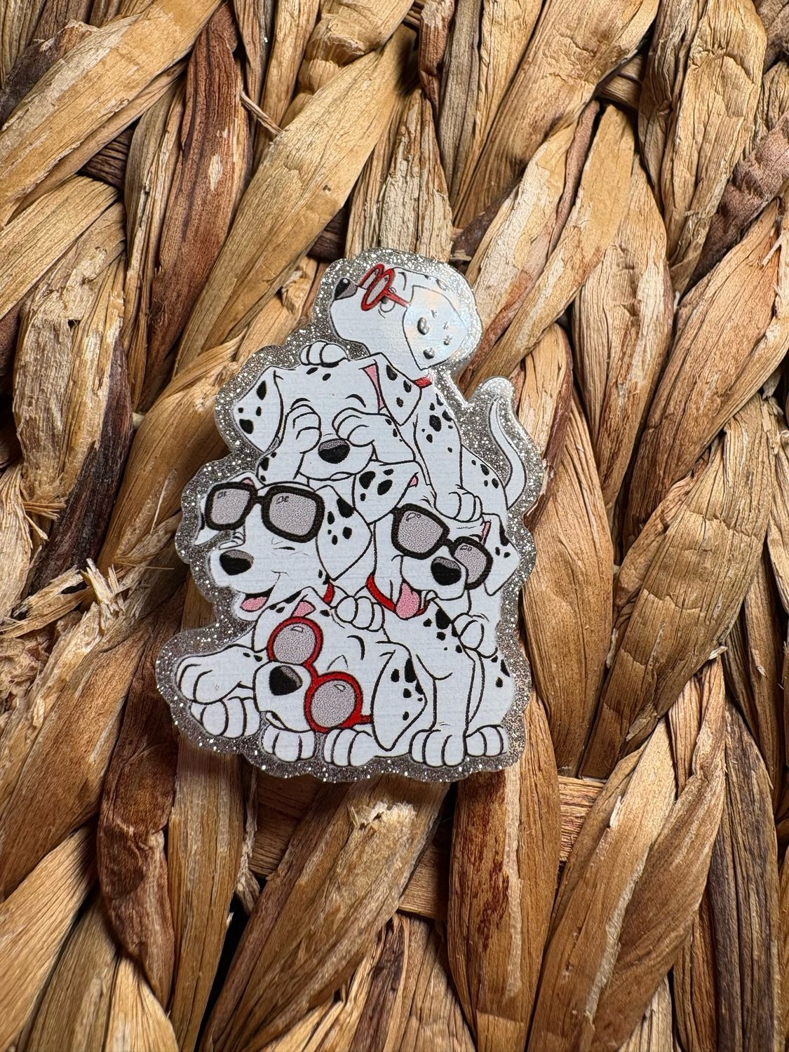 Dalmatians Acrylic Flatback