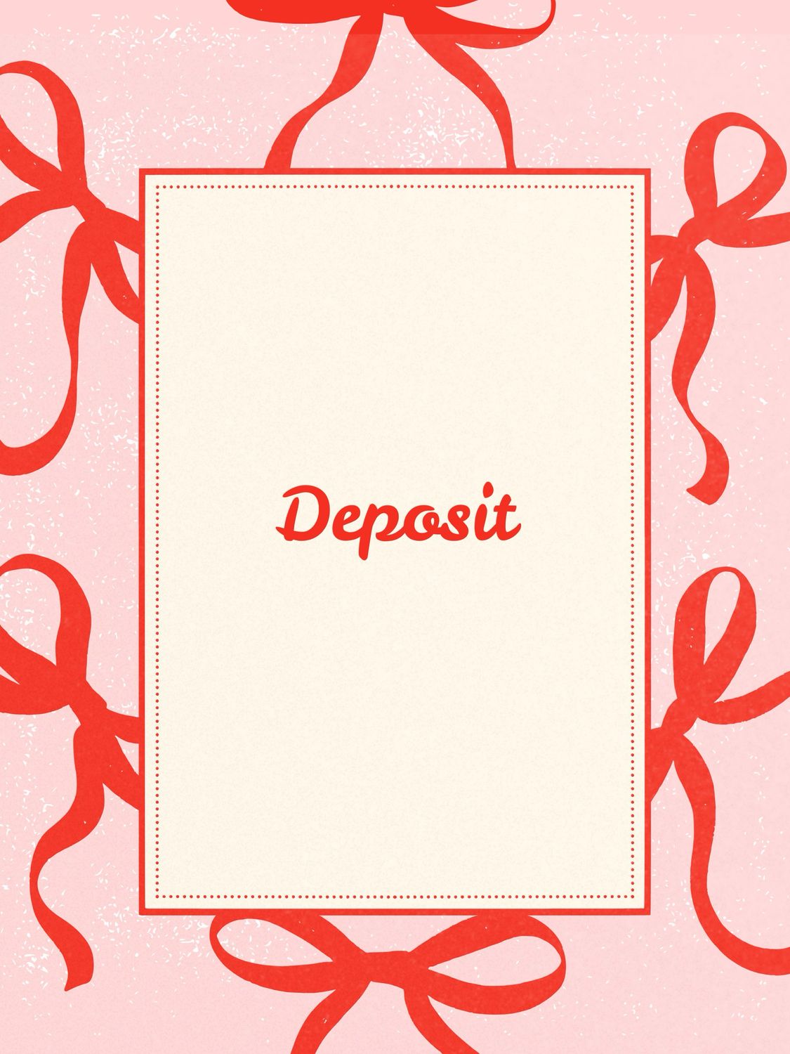 Tik Tok Deposit-Nonrefundable
