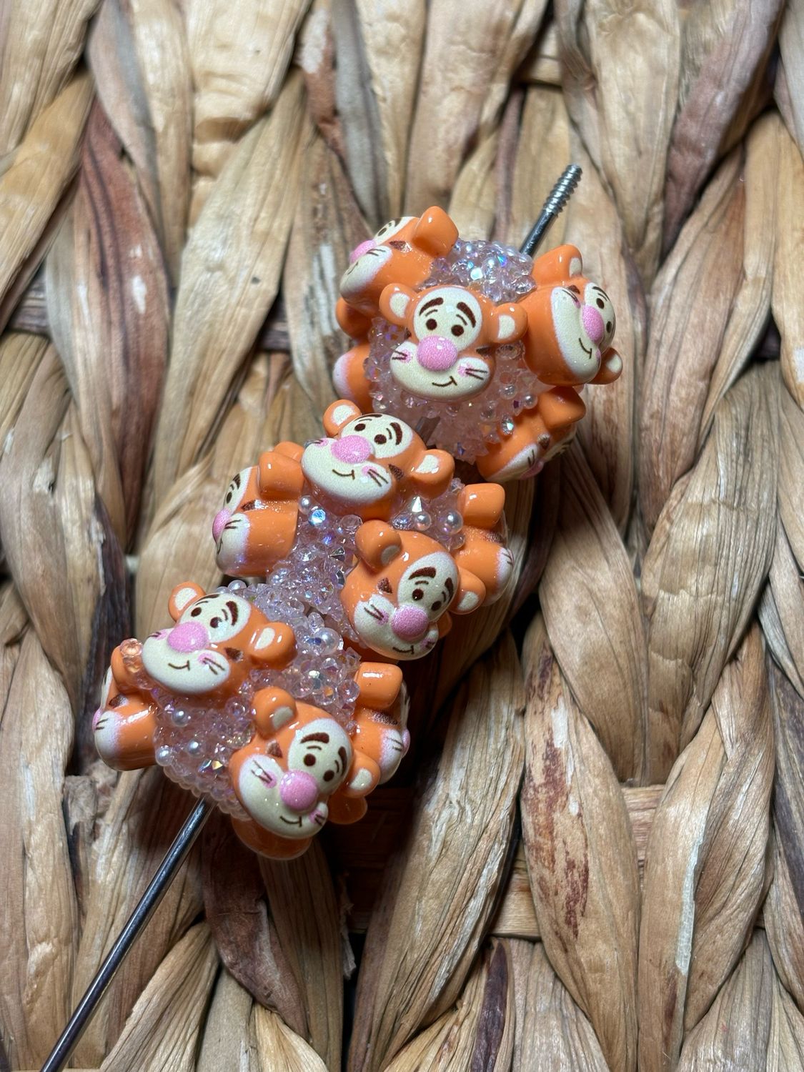 Tiger Sugar Specialty Beads B66