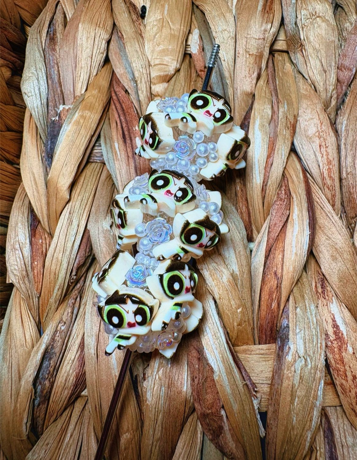 Green PPG Full Body Sugar Bead B80