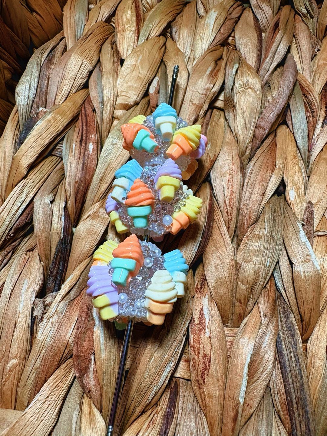 Ice Cream Sugar Beads B82