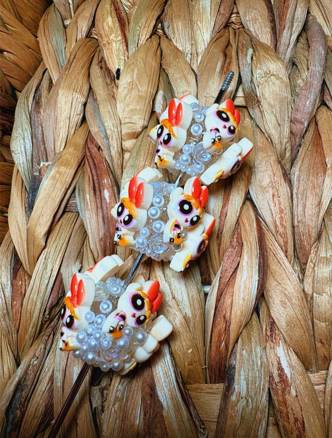 Orange PPG Full Body Sugar Bead B81