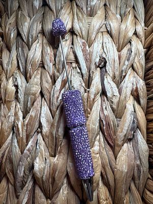 Light Purple Rhinestone Pen