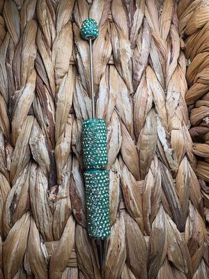 Mint Rhinestone Pen
