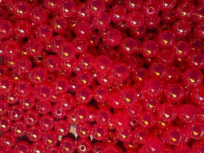 8mm Dark Pink Bead B6