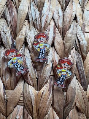 Cowgirl Acrylic Focal Bead