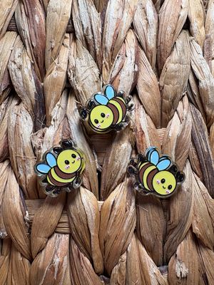 Bee Acrylic Focal Bead