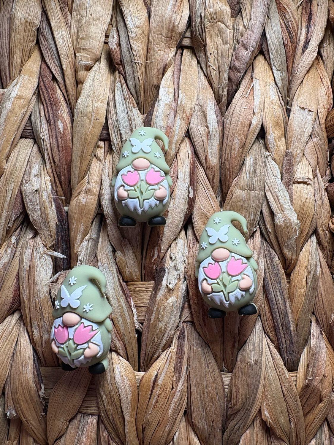 Gnome with Flowers 3d Focal