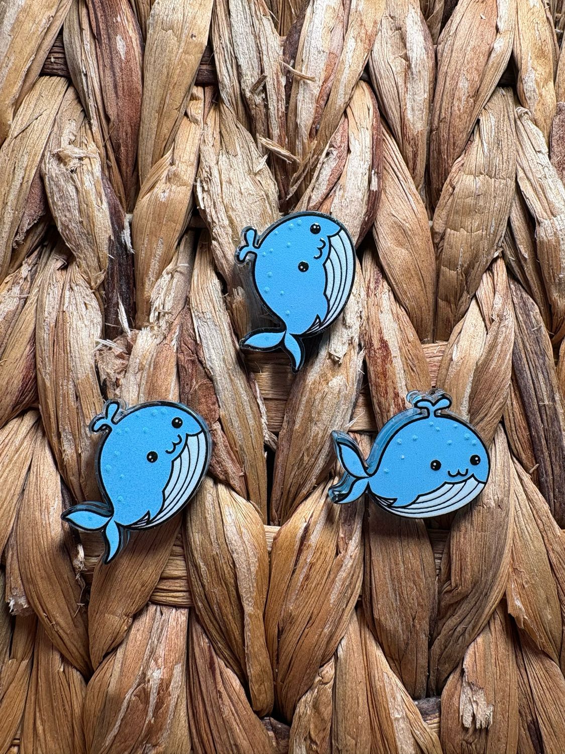 Whale Acrylic Focal Bead