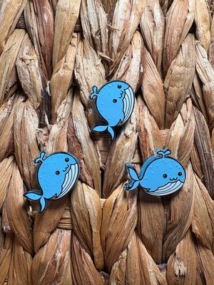 Whale Acrylic Focal Bead