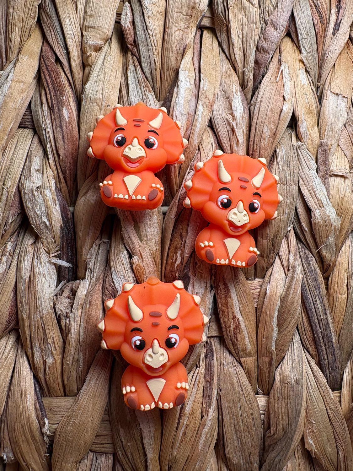 Orange Dino 3d Focal