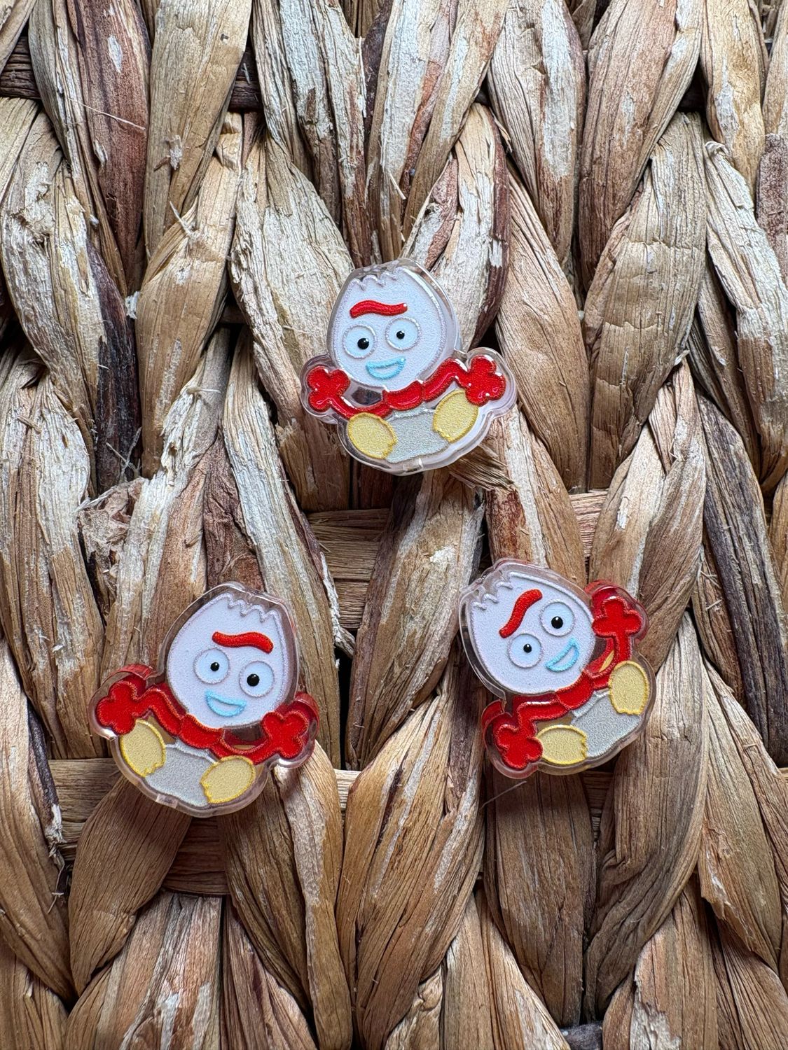 Fork Acrylic Focal Bead