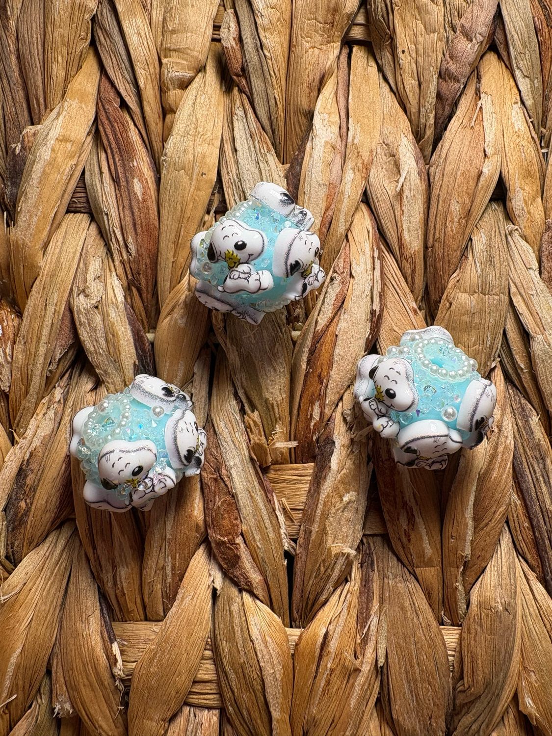 Blue Snoop Sugar Bead