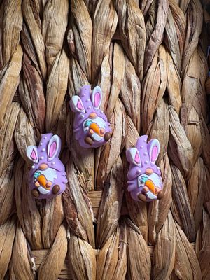 Purple Easter Gnome 3d Focal