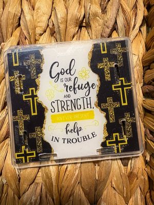 God is our Refuge Pen Box